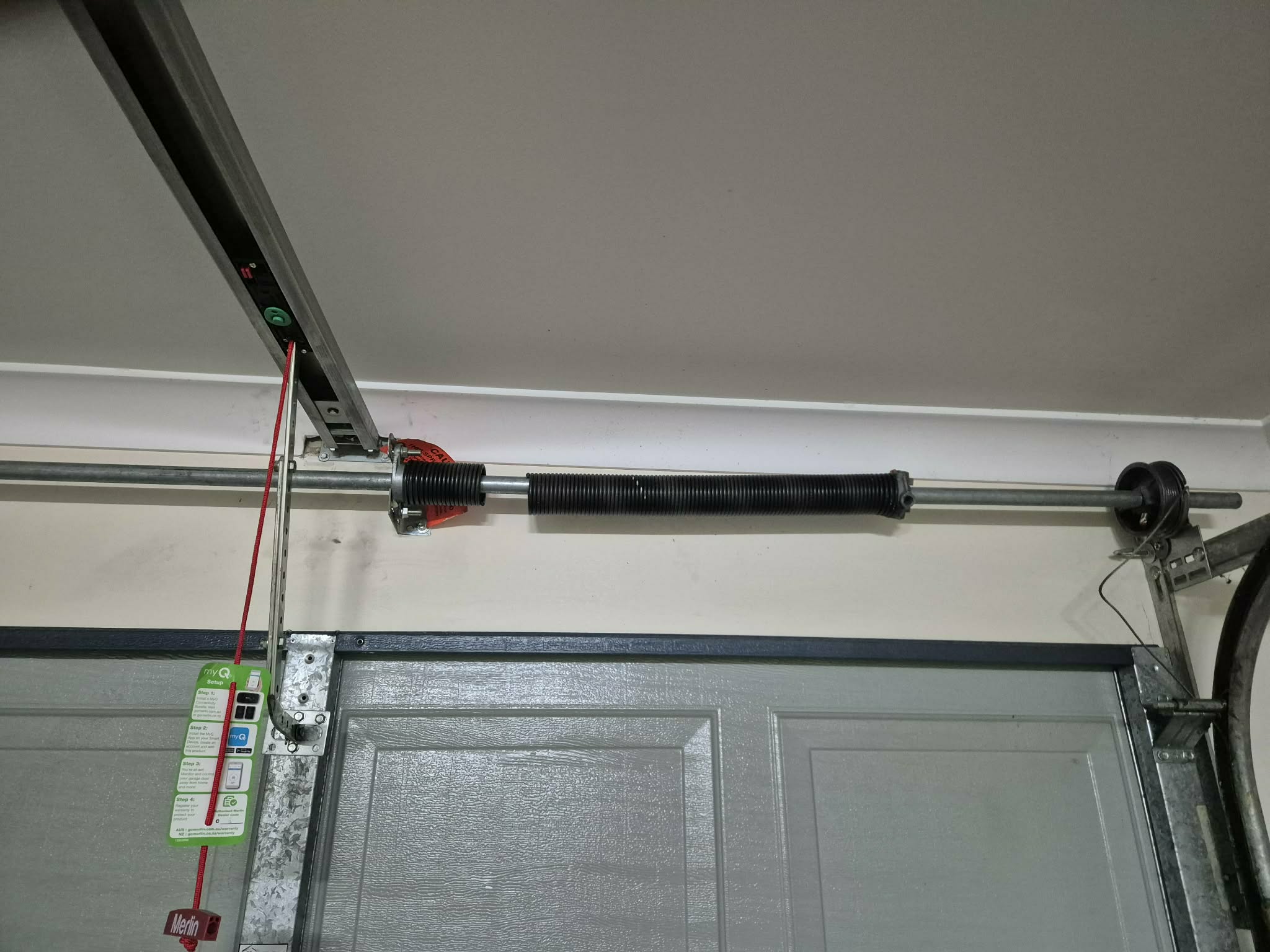Spring replacement job