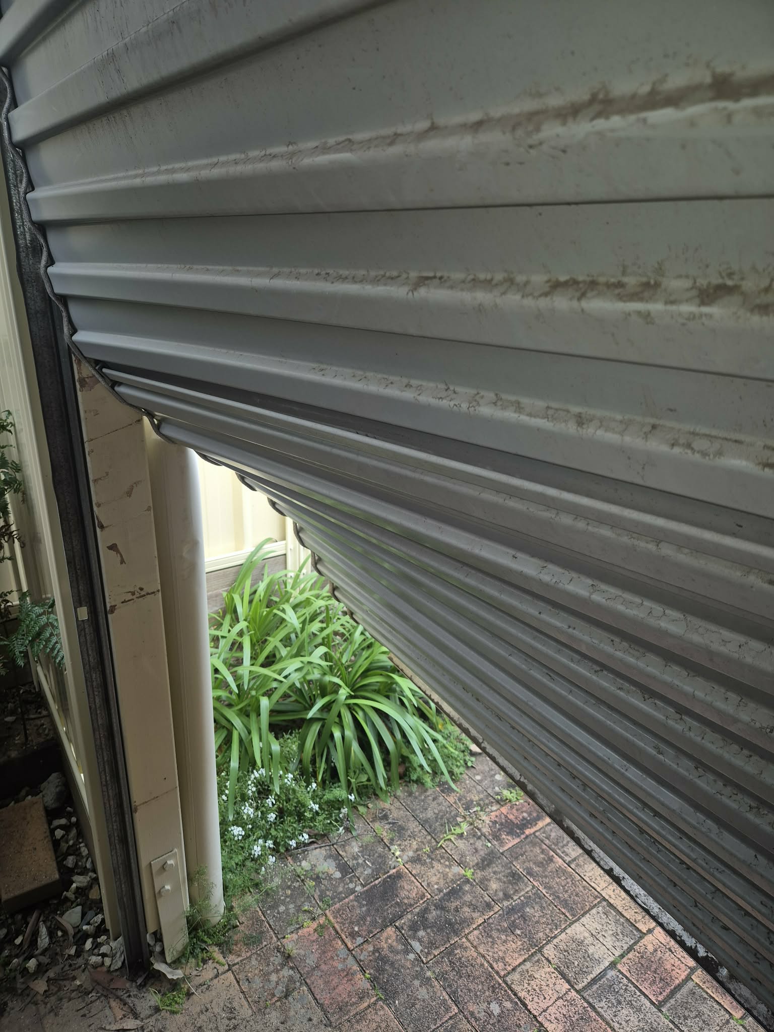 Garage door project in Brisbane
