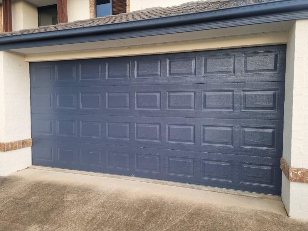 Garage door project on the Sunshine Coast